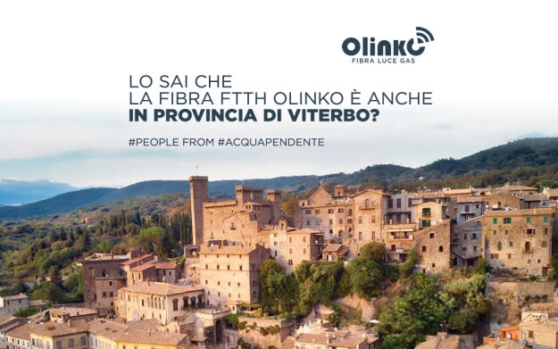 fibra ftth olinko acquapendente provincia di viterbo